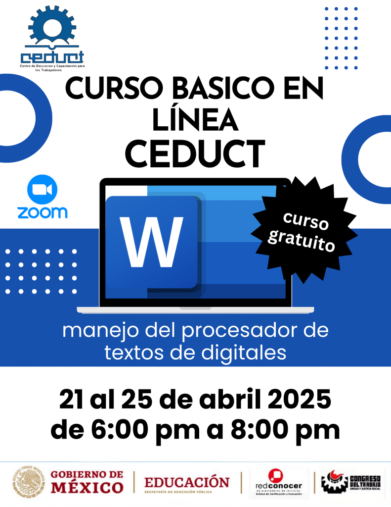 curso basico word abril 2025