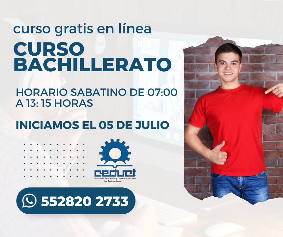 CURSO BACHILLERATO JUNIO 2025